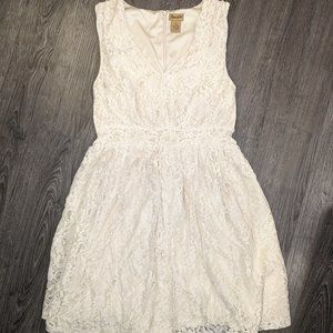 Wrangler Cream Lace Dress